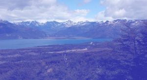 Filtro azul - lago Fagnano Huayo